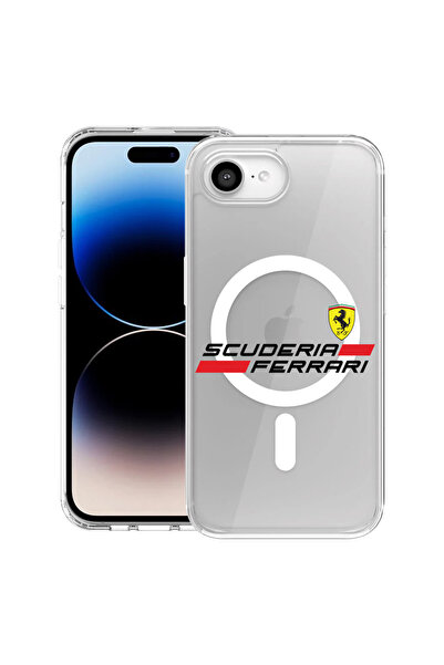 bestcase Carcasă antișoc MagSafe TPU pentru Apple iPhone 16e, Ferrari Scuderi...