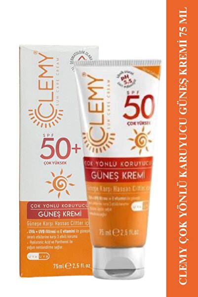 Clemy كريم الشمس (عامل حماية 50) 75 مل.