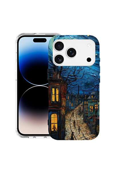 bestcase Θήκη MagSafe Anti Shock TPU για Apple iPhone 17 Pro, Van Gogh City L...