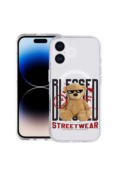 bestcase Θήκη MagSafe Anti Shock TPU για Apple iPhone 17, Teddy Bear Blessed,...