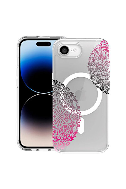 bestcase Carcasă antișoc MagSafe TPU pentru Apple iPhone 16e, dantelă, 198833...