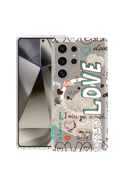 bestcase Θήκη MagSafe Anti Shock TPU για Samsung Galaxy S25 Ultra, Love, 2087...