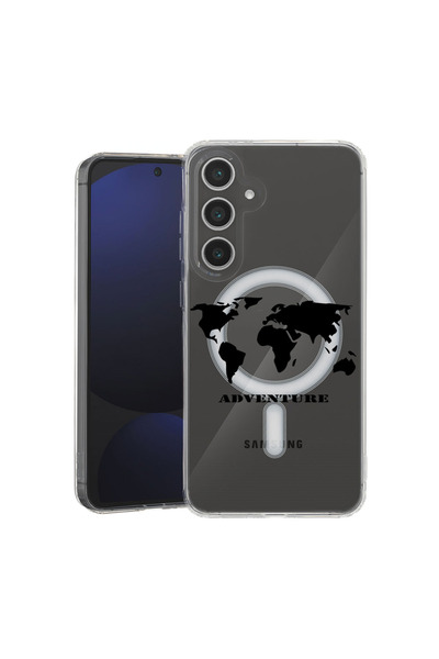 bestcase Carcasă antișoc MagSafe TPU pentru Samsung Galaxy A16, Statuia lui D...