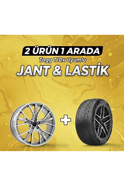 Momo Togg T10x Uyumlu 235/50R19 Kış Lastiği 4 Adet Yılı:2025+DY839 TGD 19" Ja...
