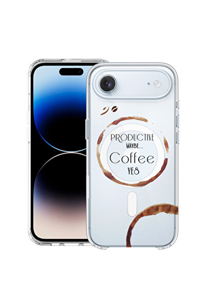 bestcase Carcasă antișoc MagSafe TPU pentru Apple iPhone 17 Air, culoare cafe...