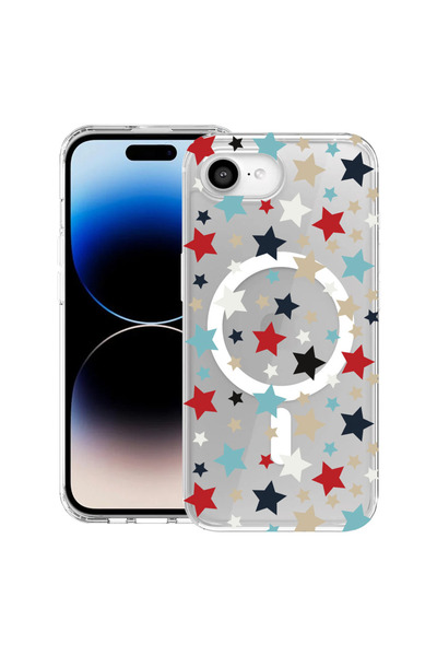 bestcase Carcasă antișoc MagSafe TPU pentru Apple iPhone 16e, Stele, 1988339 ...