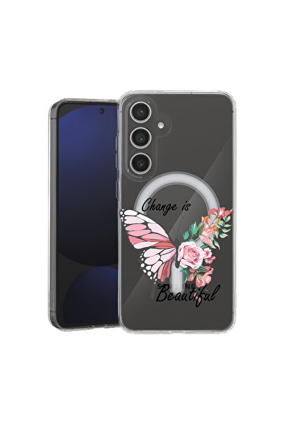 bestcase Carcasă antișoc MagSafe TPU pentru Samsung Galaxy A35, Schimbarea es...