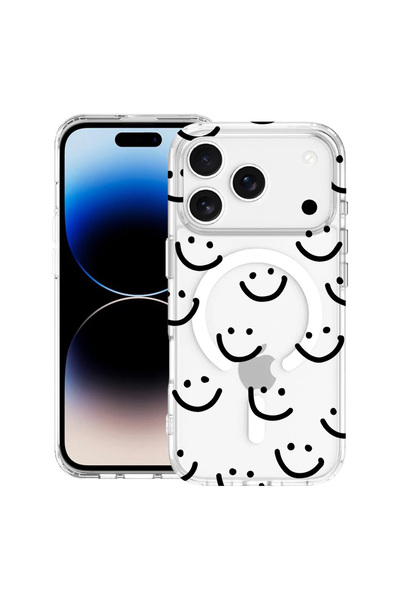 bestcase Θήκη MagSafe Anti Shock TPU για Apple iPhone 17 Pro, Smiley, 2087014...