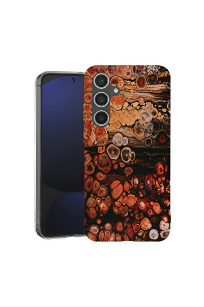 bestcase Carcasă antișoc MagSafe TPU pentru Samsung Galaxy A35, model lemn, 1...