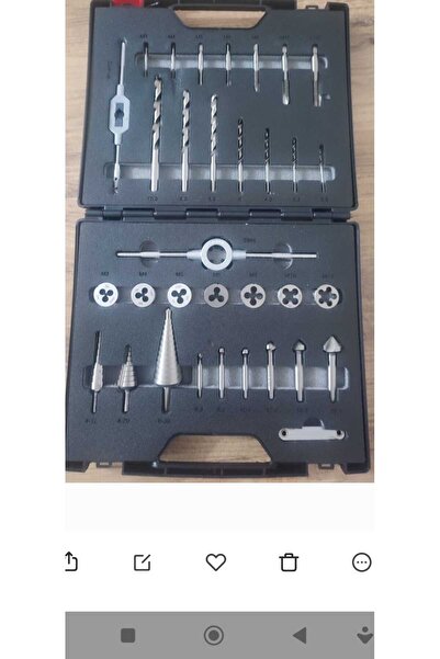 EXACT MATKAP+KLAVUZ+HAVŞA+KADEMELİ DELİK GENİŞLETİCİ STARKİT SET