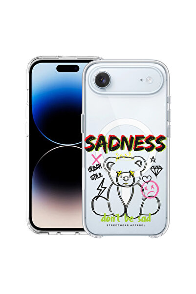 bestcase Carcasă antișoc MagSafe TPU pentru Apple iPhone 17 Air, Teddy Bear S...