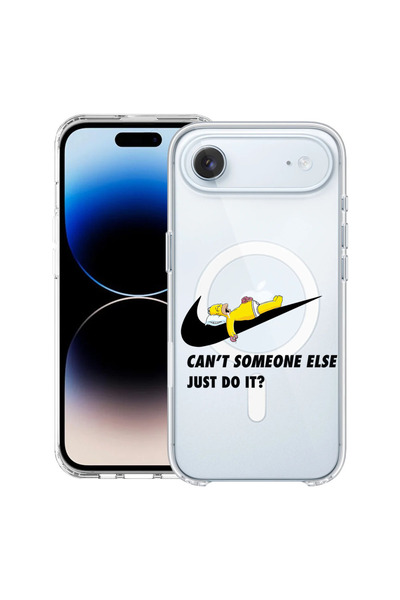 bestcase Θήκη MagSafe Anti Shock TPU για Apple iPhone 17 Air, Simpson Just Do...