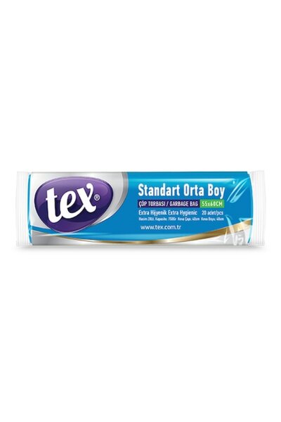 Tex Garbage Bags, 30L 55x60 cm, 20 pcs per roll