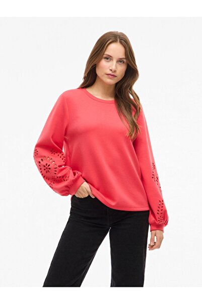 VILA Langärmeliges Sweatshirt VISANDY Rundhals