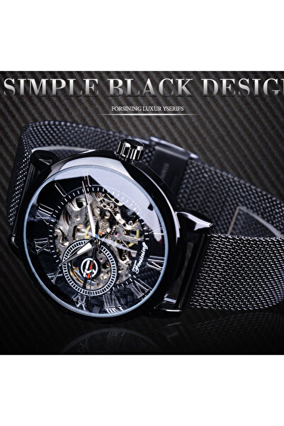 Forsining Men's Wristwatch Mechanical Automatic Classic Elegant Casual Business Retro Vintage