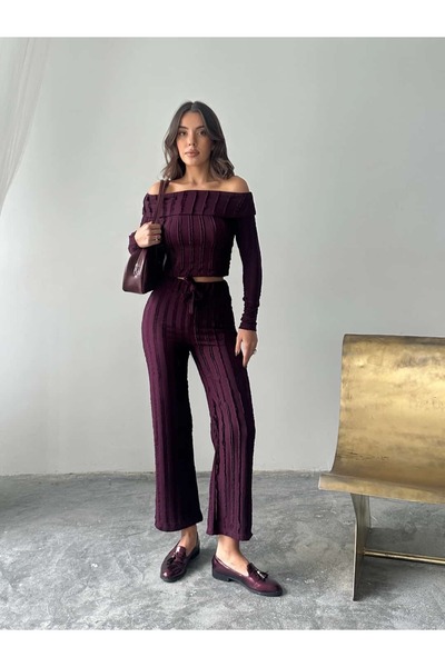 mydukkan.co Madonna Collar Ruffle Suit