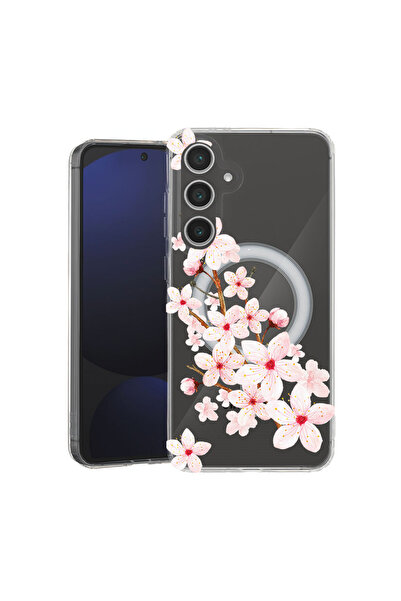 bestcase Carcasă antișoc MagSafe TPU pentru Samsung Galaxy A36 5G, floare de ...