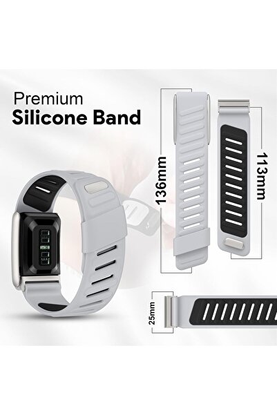 Specton Silicone Sport Replacement Compatible with WHOOP 5.0, One, Peak, and Life Fitness Tracker