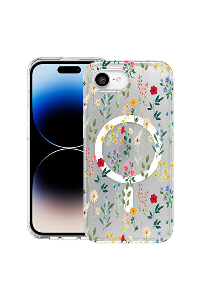 bestcase Θήκη MagSafe Anti Shock TPU για Apple iPhone 16e, Άνοιξη Λουλούδια, ...