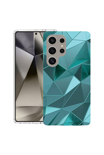 bestcase Carcasă antișoc MagSafe TPU pentru Samsung Galaxy S25 Ultra, mozaic ...