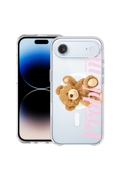 bestcase Carcasă antișoc MagSafe TPU pentru Apple iPhone 17 Air, Ursuleț de p...