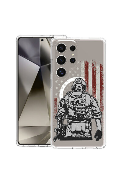 bestcase Carcasă antișoc MagSafe TPU pentru Samsung Galaxy S25 Ultra, America...