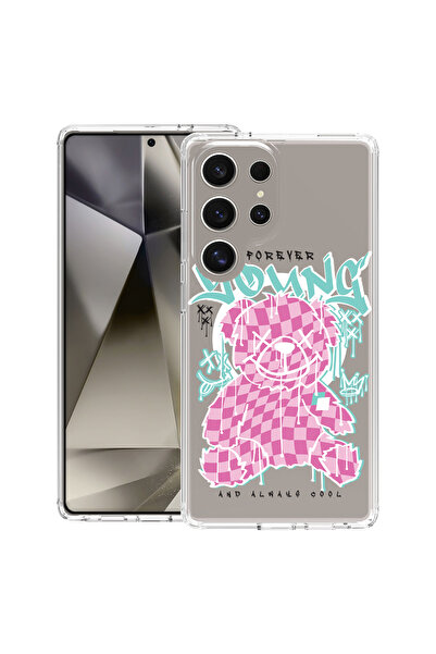 bestcase Carcasă antișoc MagSafe TPU pentru Samsung Galaxy S25 Ultra, Teddy B...