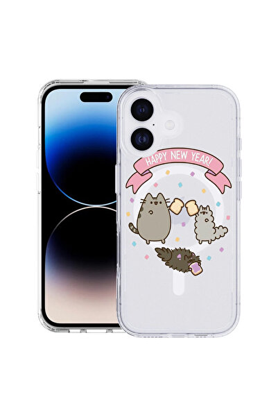 bestcase Carcasă antișoc MagSafe TPU pentru Apple iPhone 17, An Nou Fericit, ...