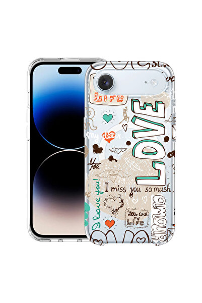 bestcase Carcasă antișoc MagSafe TPU pentru Apple iPhone 17 Air, Love, 208701...