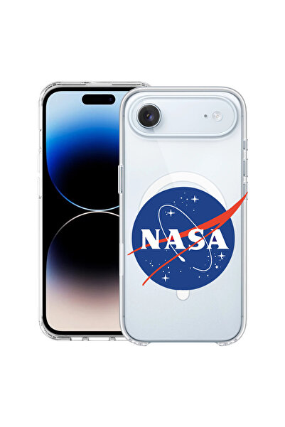 bestcase Carcasă antișoc MagSafe TPU pentru Apple iPhone 17 Air, Nasa Classic...