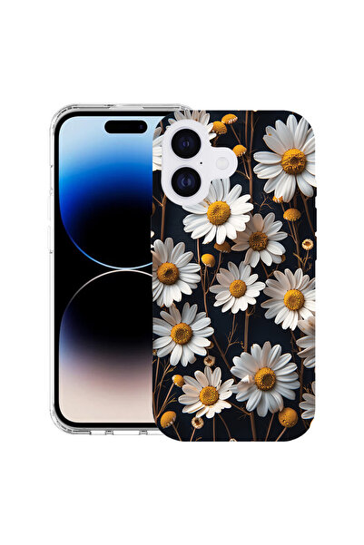 bestcase Carcasă antișoc MagSafe TPU pentru Apple iPhone 17, 3D Daisy, 208701...