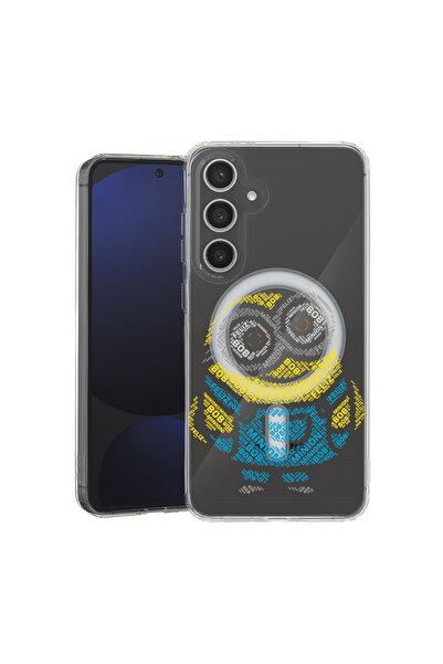 bestcase Carcasă antișoc MagSafe TPU pentru Samsung Galaxy A55, Calligraphy M...