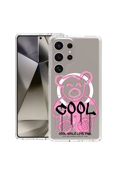 bestcase Carcasă antișoc MagSafe TPU pentru Samsung Galaxy S25 Ultra, Teddy B...