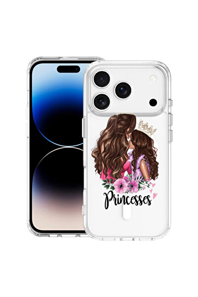 bestcase Carcasă antișoc MagSafe TPU pentru Apple iPhone 17 Pro, Prințese, Ma...