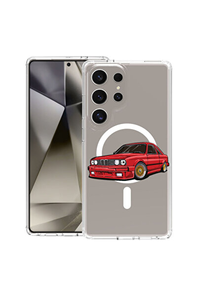 bestcase Carcasă antișoc MagSafe TPU pentru Samsung Galaxy S25 Ultra, Mașină ...