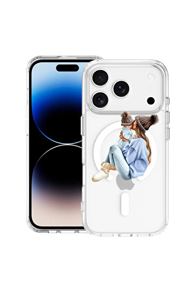 bestcase Θήκη MagSafe Anti Shock TPU για Apple iPhone 17 Pro, Κορίτσι, Μαμά μ...