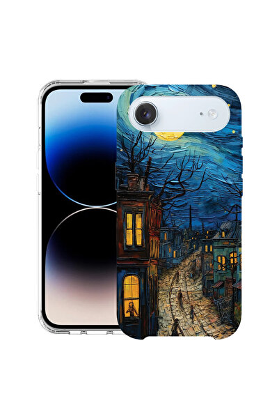 bestcase Θήκη MagSafe Anti Shock TPU για Apple iPhone 17 Air, Van Gogh City L...