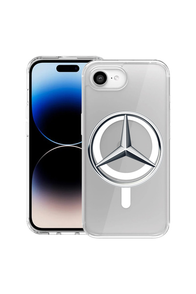 bestcase MagSafe антишоков TPU калъф за Apple iPhone 16e, Mercedes-Benz, 1988...