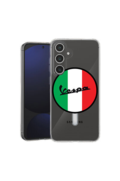 bestcase Carcasă antișoc MagSafe TPU pentru Samsung Galaxy A55, Vespa, 208701...