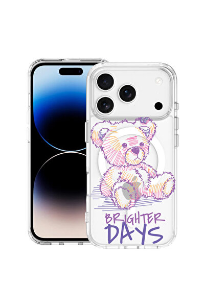 bestcase Θήκη MagSafe Anti Shock TPU για Apple iPhone 17 Pro Max, Αρκουδάκι B...