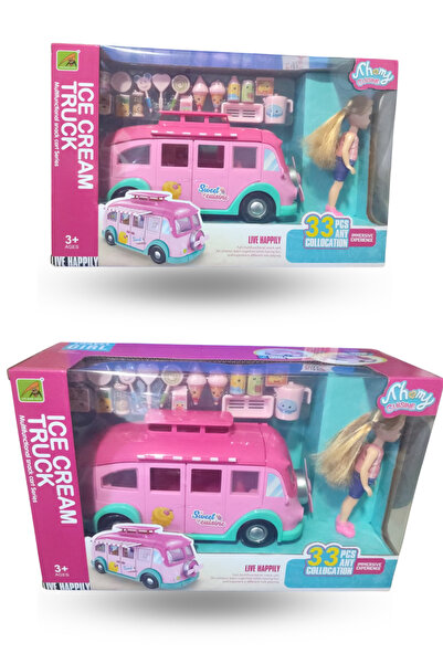 Yumurcak Oyuncak مجموعة PFK KARAVAN مع الملحقات (18 قطعة/صندوق)