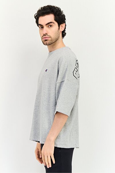 Champion Men Sportswear Fit Short Sleeve Outdoor T-Shirt, Grey