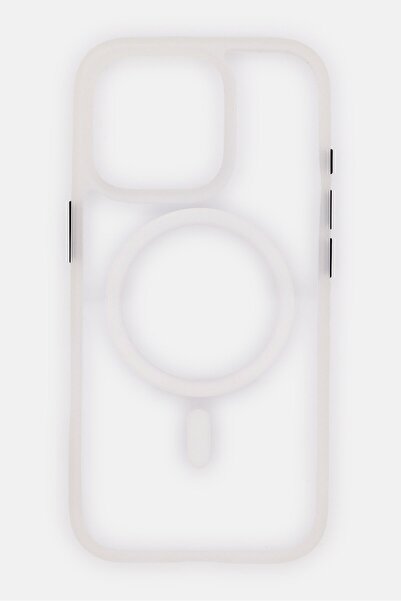 Levelo iPhone 16 Pro Solo Mobile Case, White
