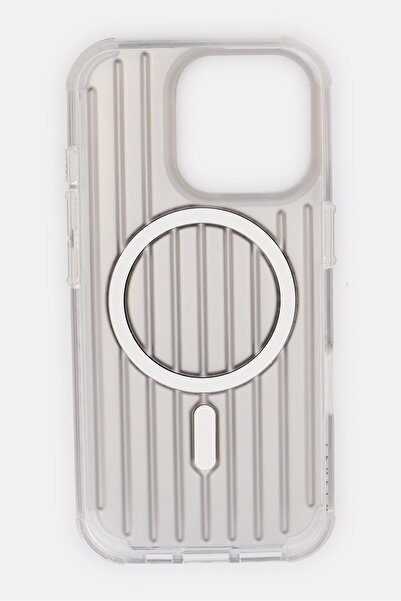 Levelo iPhone 16 Pro Cabin MagSafe Phone Case, Silver