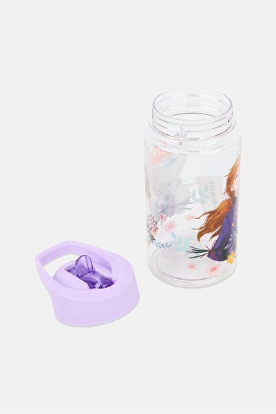 Disney Plastic Frozen Water Bottle 450 ml, Transparent