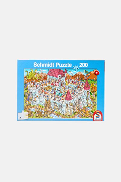 Schmidt لغز "منظر قلعة الفرسان" من 200 قطعة