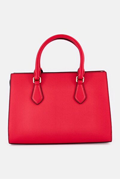 Michael Kors Women Brand Logo Sheila Satchels, Red