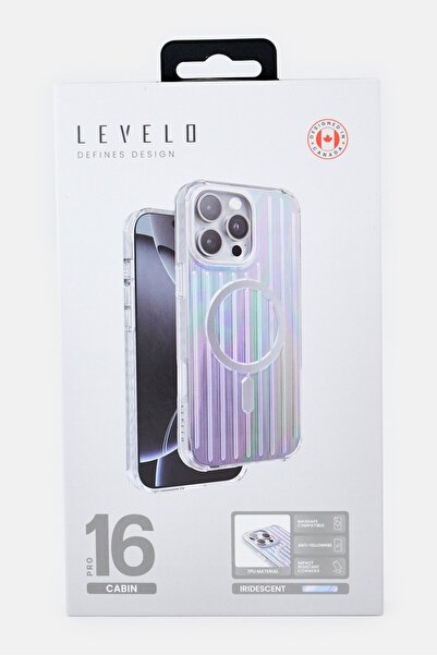 Levelo iPhone 16 Pro Cabin Magsafe Protective Case, Transparent