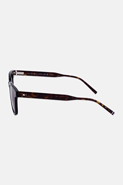 Tommy Hilfiger Men 20756608648IR Square Sunglasses, Brown Havana