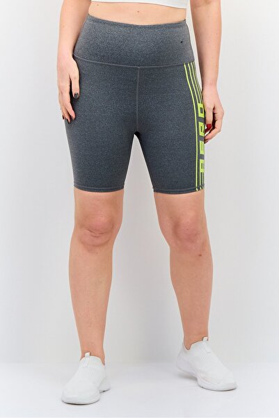 Aeropostale Women Sportswear Fit Training Shorts, Grey